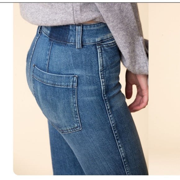 AMO Denim Audrey Jeans | Size 27 | Effortless Cool-Girl Straight Leg - Picture 3 of 8